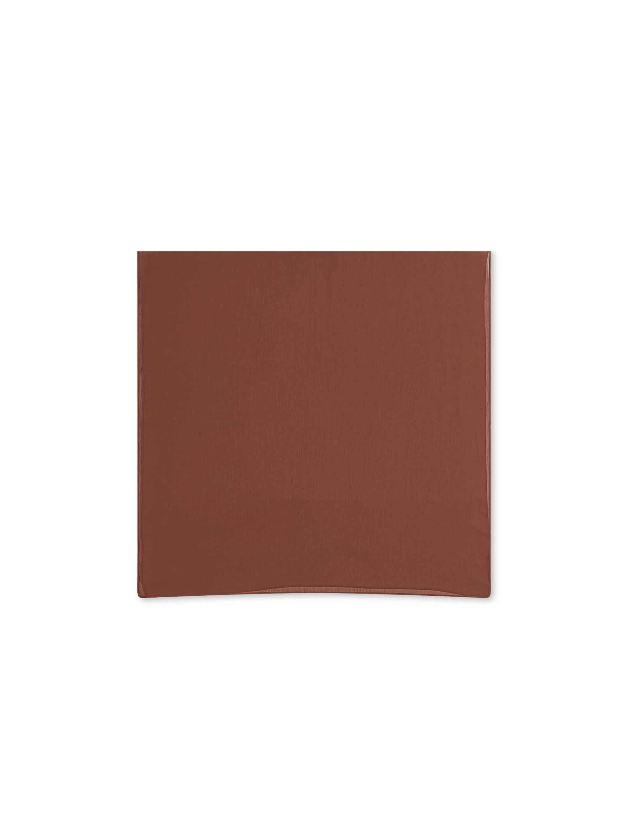 CHIFFON MIDAXI SKIRT AND SCARF BROWN - Image 9